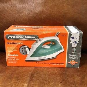 New Proctor Silex Durable Nonstick Iron